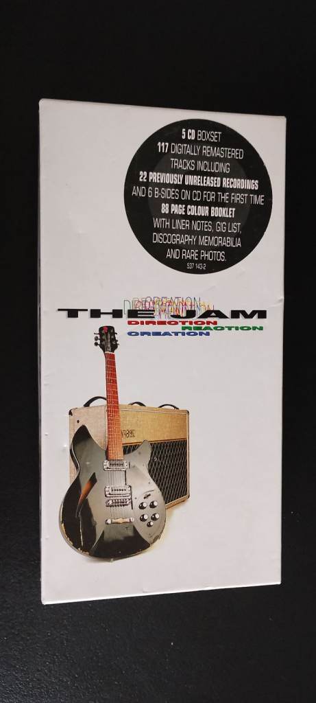The Jam - Direction Reaction Creation - 5 CD's Box Set - 88 Page Book 117 Tracks USED