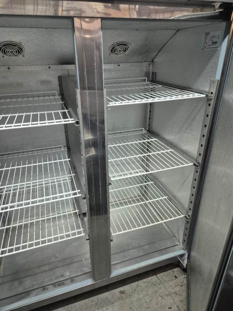 Commercial Double Door Fridge Restaurant cafe catering equipment 