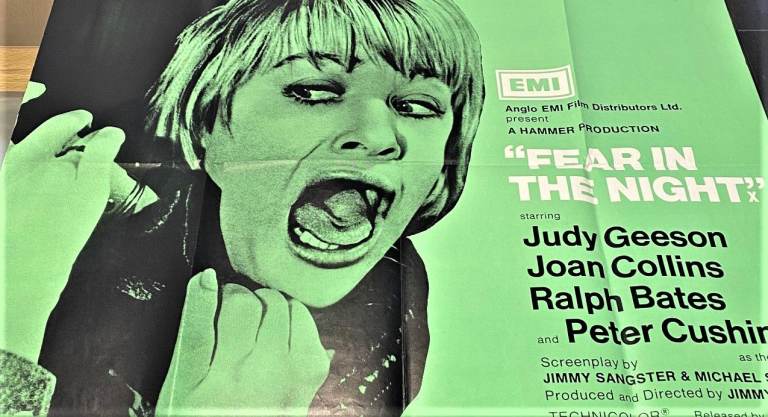 image for Original UK Quad 1972 Fear In The Night