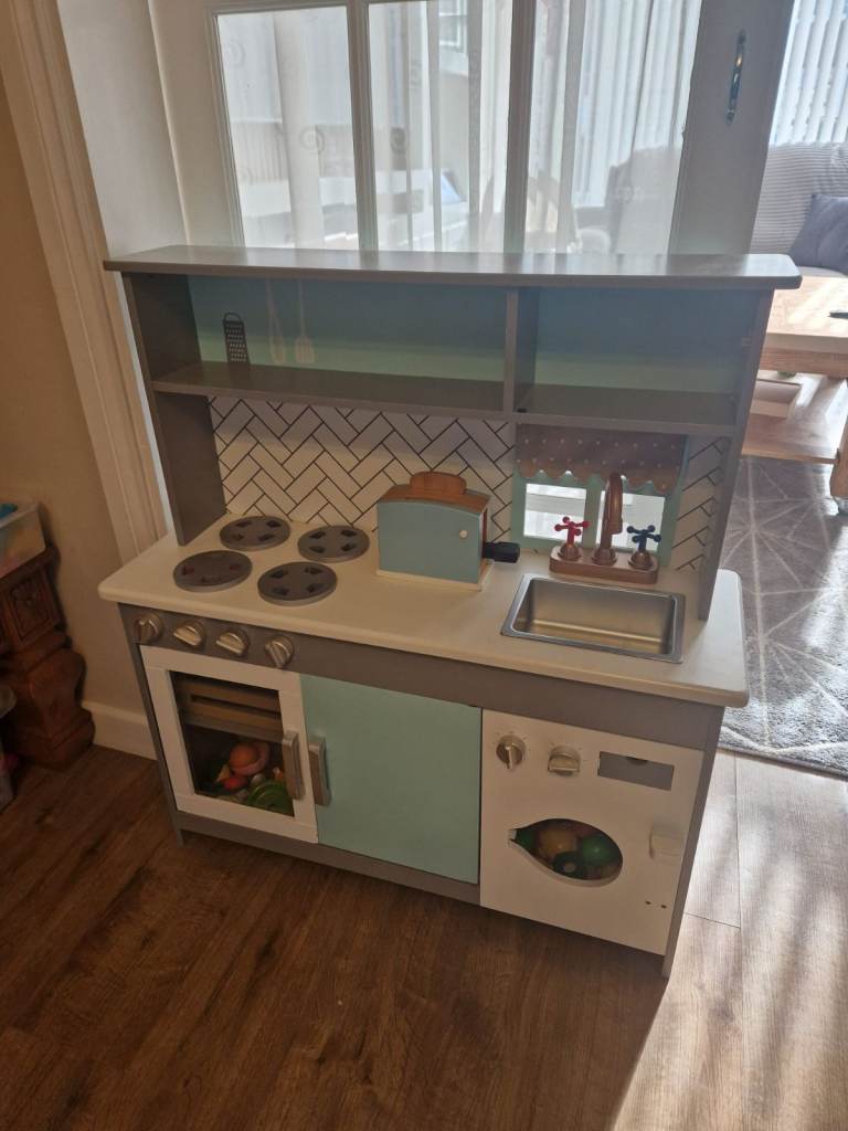 Kids play kitchen