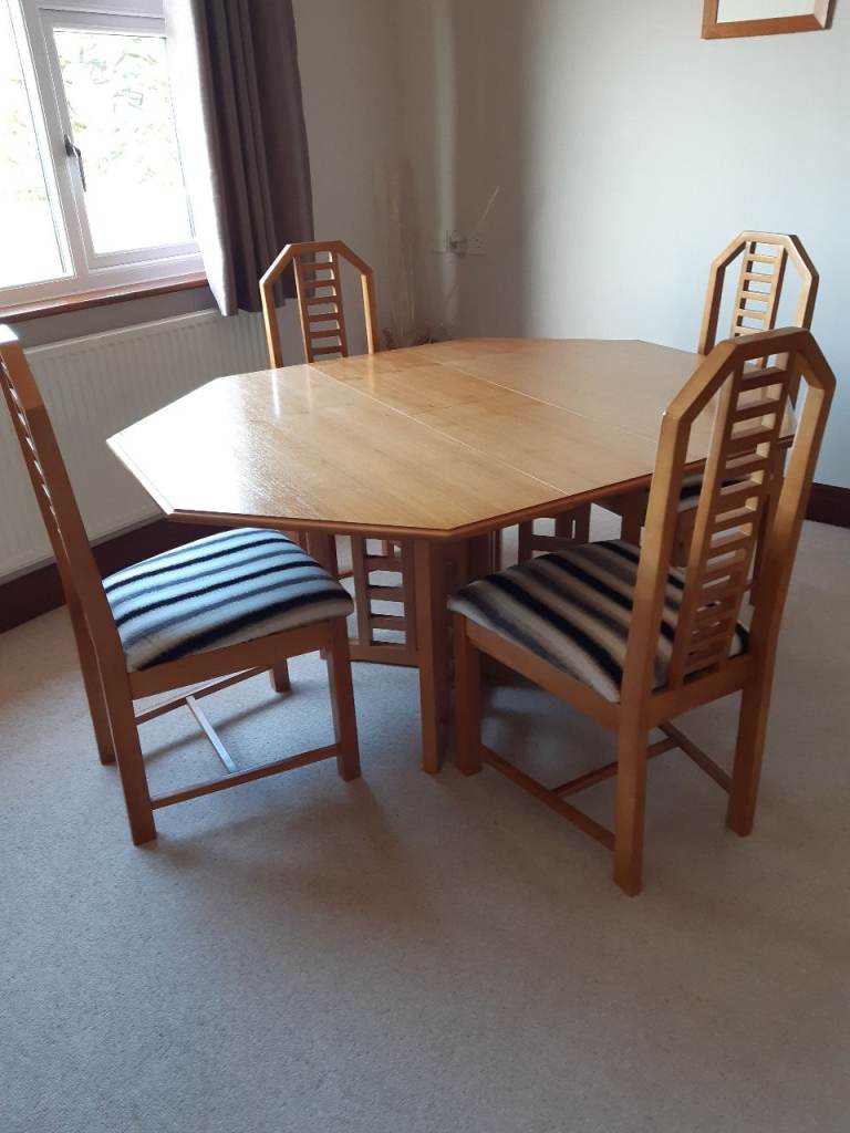 image for Dinning Table & 4 Chairs