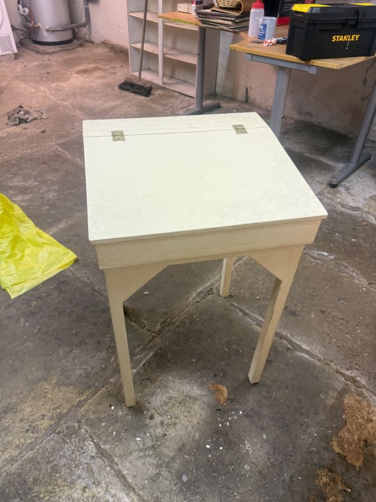 FREE Small Wooden school Desk with Lift-Up Top