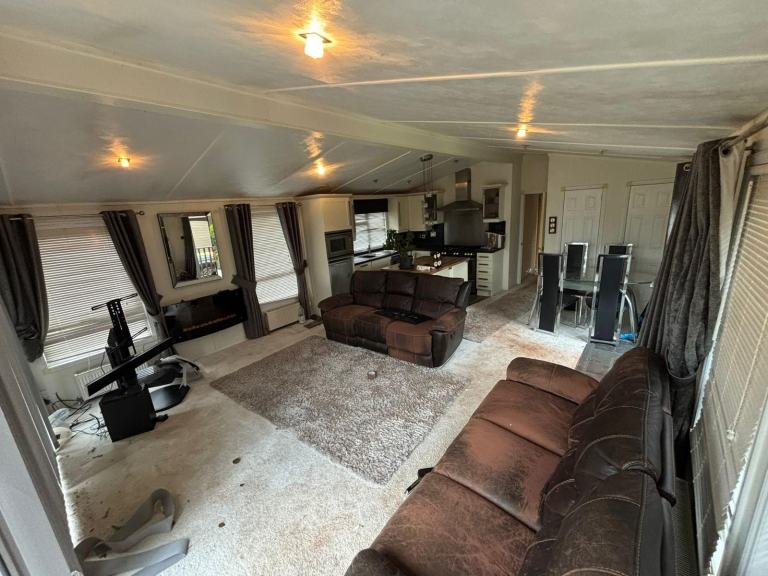 COSALT MONACO DUO LODGE 2 BED 40FT X 16FT | BATH & SHOWER | LOG CABIN RESIDENTAL