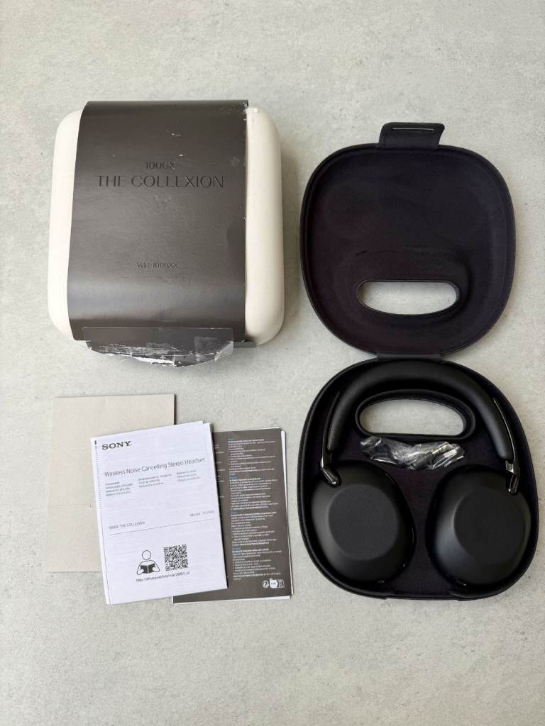 Sony 1000X The Collexion Premium Noise Cancelling Over-Ear Wireless Headphones 360 Spatial Audio
