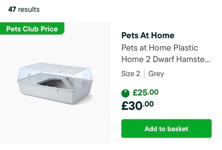 Rodent/hamster cage setup, bowl, carrier and other items