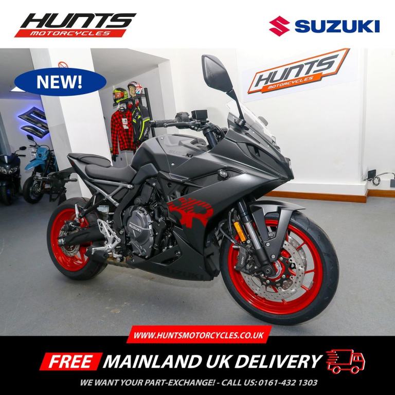 NEW Suzuki GSX-8R. Metallic Matt Black. JUST £8,999 ON THE ROAD (NO ADDED FEES!)
