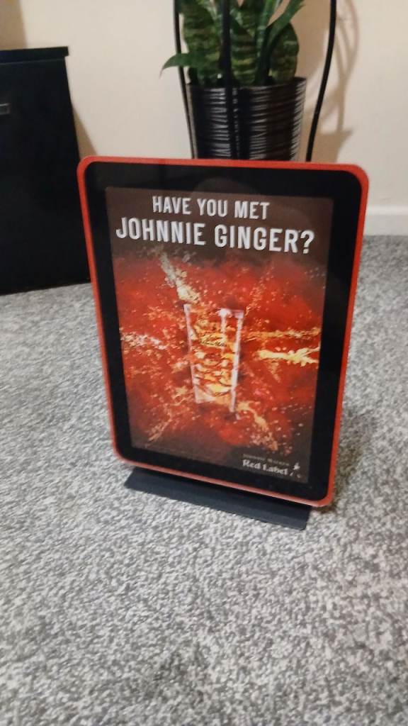 Johnnie Walker Red Label Light-Up Display Sign