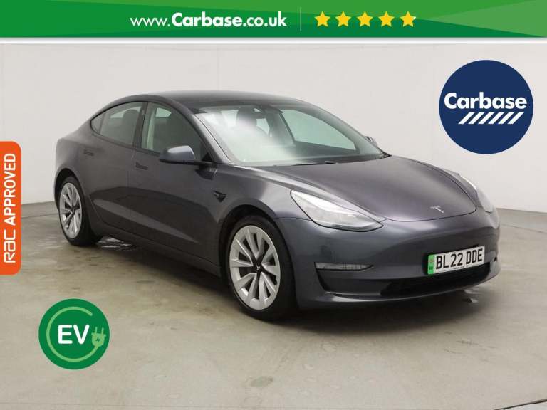 2022 Tesla Model 3 (Dual Motor) Long Range Saloon 4dr Electric Auto 4WDE (346 ps) Saloon ELECTRIC...