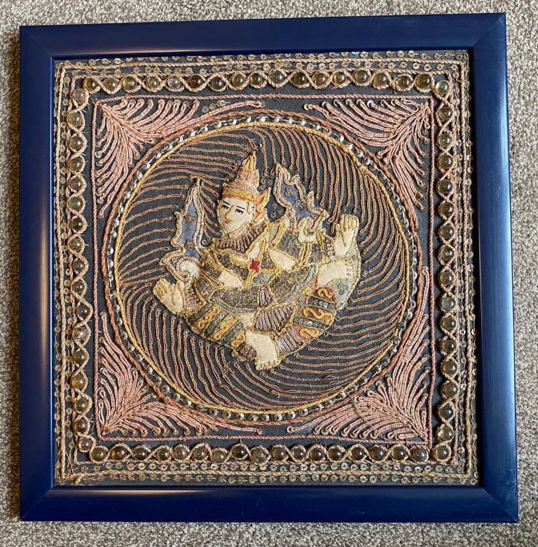 Vintage 1980  Unusual Picture  Bought in Thailand 