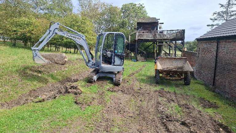 Digger/excavator 