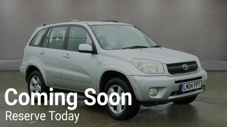 2004 Toyota RAV4 2.0 VVT-i XT4 SUV 5dr Petrol Automatic 4WD (224 g/km  147 bhp)