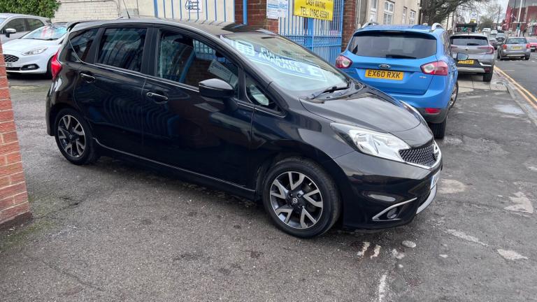 2014 Nissan Note 1.2 Acenta Premium 5dr fsh 2 owners spare key sat nav sd card. MPV Petrol Manual