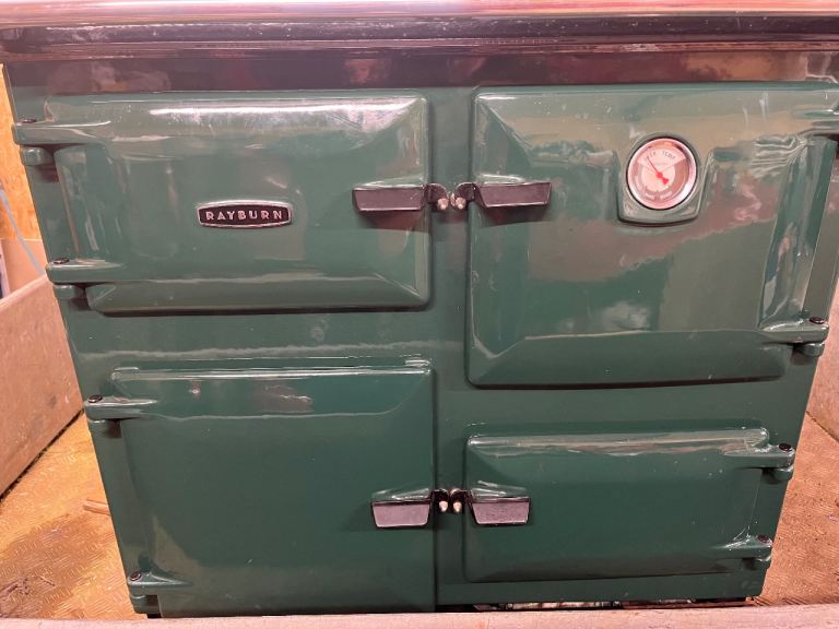 Rayburn 499K Cooker & Boiler in Green