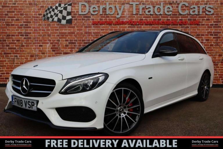 2018 Mercedes-Benz C Class 2.0 C350e 6.4kWh AMG Line Estate 5dr Petrol Plug-in Hybrid G-Tronic+ E...