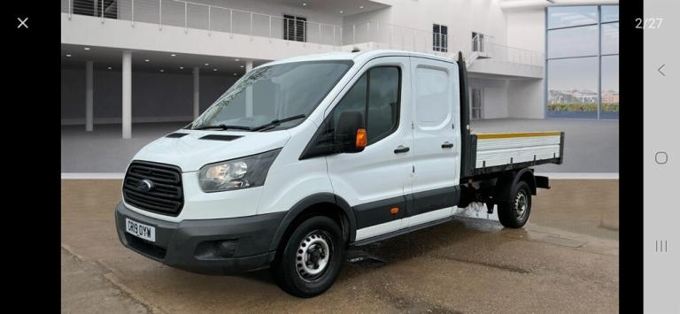 2019 Ford Transit 350 L3 DCB C/C DRW Crew Tipper * utility cab* Tipper Diesel Manual
