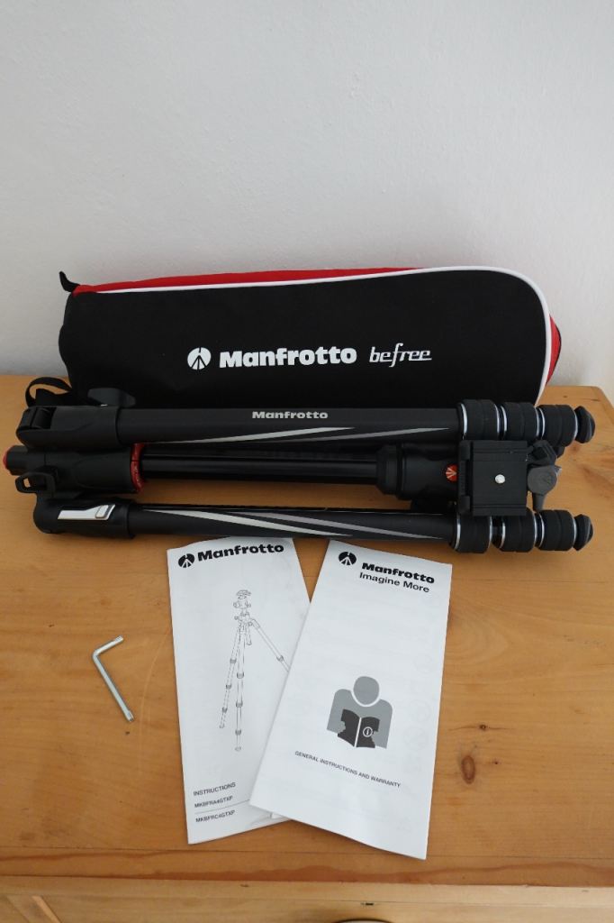 Manfrotto Befree GT XPRO alu tripod NEW