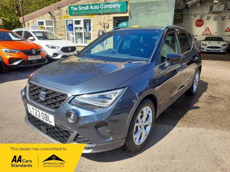 SEAT Arona FR 1.0TSi eco DSG 1 OWNER, FULL HISTORY, GREY, AUTO