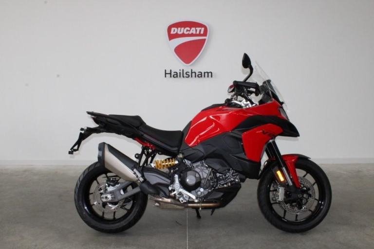 Ducati Multistrada V2ST, New and Unregistered, Colour Matched Panniers