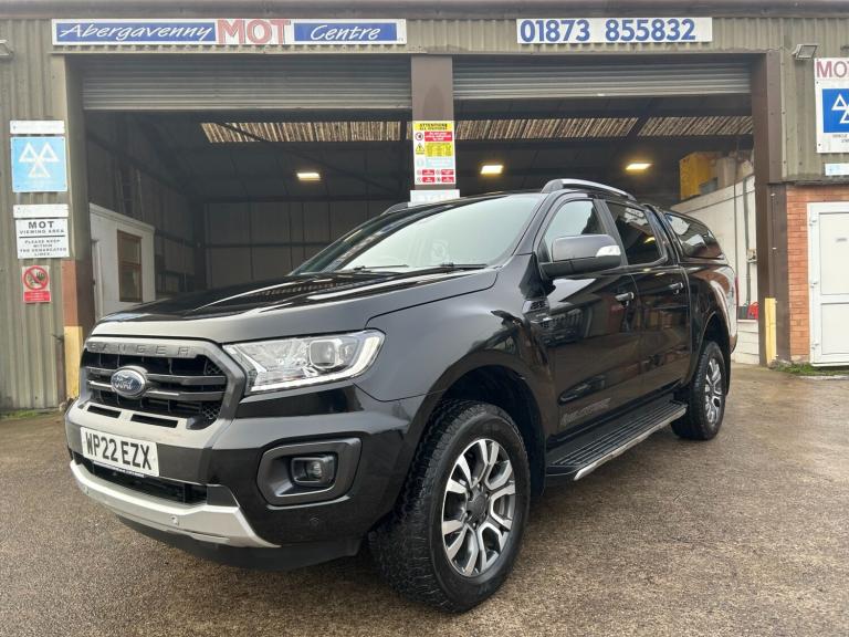 2022 Ford Ranger Wildtrak 2.0 EcoBlue 213 Auto D/Cab 50500 Miles Canopy Tow Bar