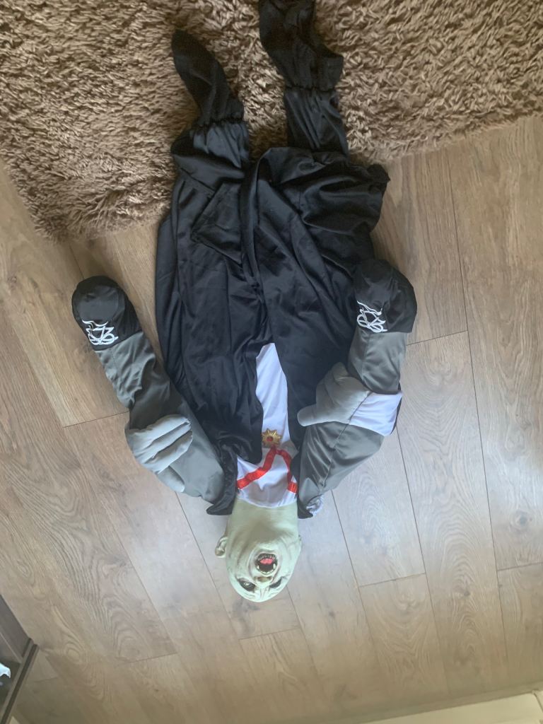 Halloween carry me adult costume