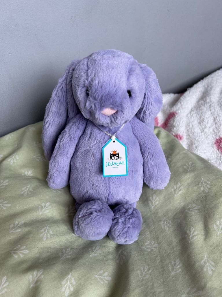 Jellycat bashful Viola bunny BRAND NEW with tags