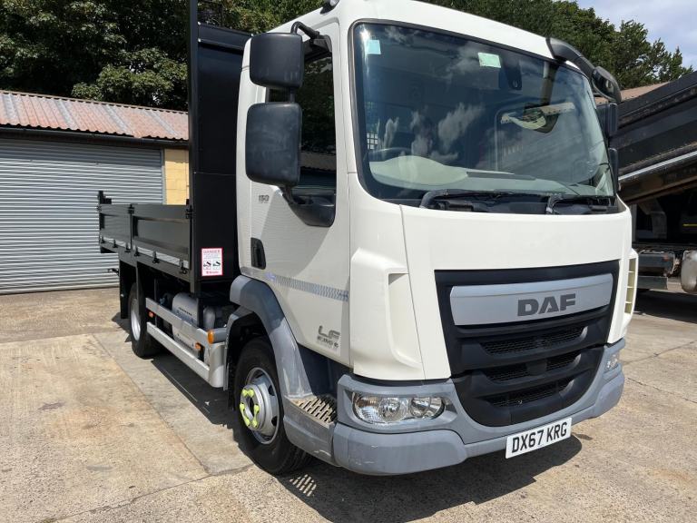 DAF LF 45.150 7.5 ton TIPPER EX BT GOOD CONDITION MANUAL 