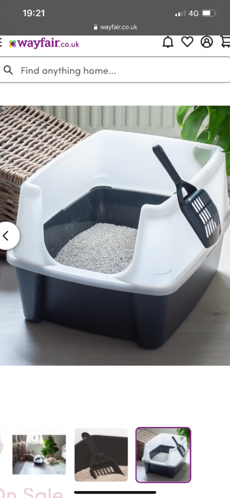 Cat litter tray (details in photo)