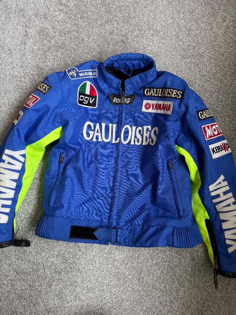 Kids yamaha bike jacket medium