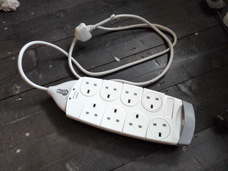 Belking Surgemaster Surge protected 8 way extension lead