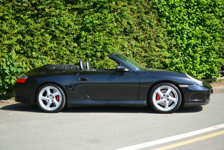 PORSCHE 911 CARRERA . 4S . CABRIO. TIPTRONIC.  Met  Black ..Includes private plate