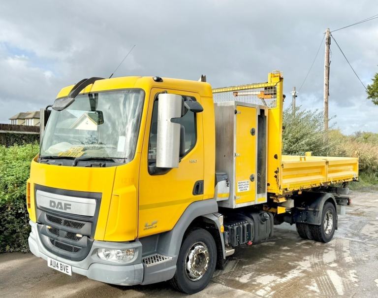 2014 DAF LF45.180 3 WAY DROPSIDE TIPPER TOOLBOX 12T MANUAL 116,000 MILE EURO6