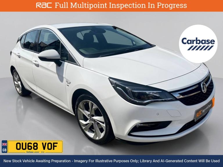 2018 Vauxhall Astra 1.0i Turbo ecoTEC SRi Nav Hatchback 5dr Petrol Manual Euro 6 (s/s) (105 ps) H...