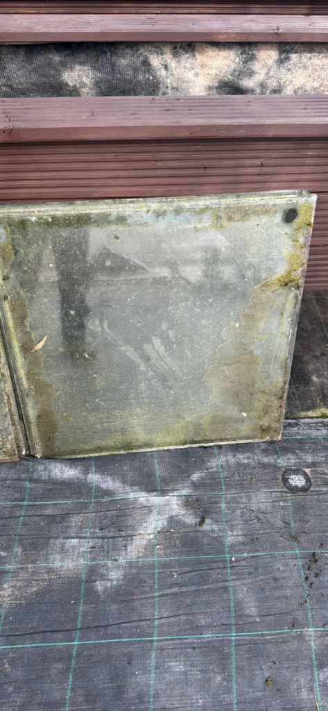 Greenhouse glass 2ft square