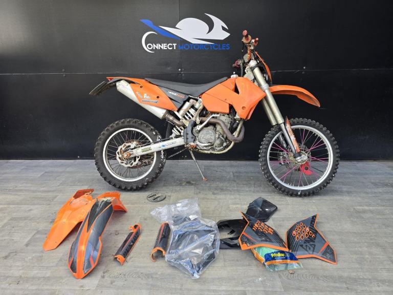 KTM 450 EXC 2003 PROJECT BIKE HPI CLEAR