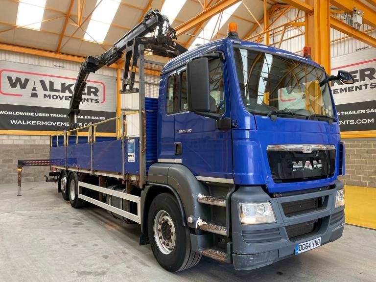 MAN TGS 26.360, 6X2 26 TONNE DRAWBAR SPEC BRICK GRAB - 2014 - DG64 VNO