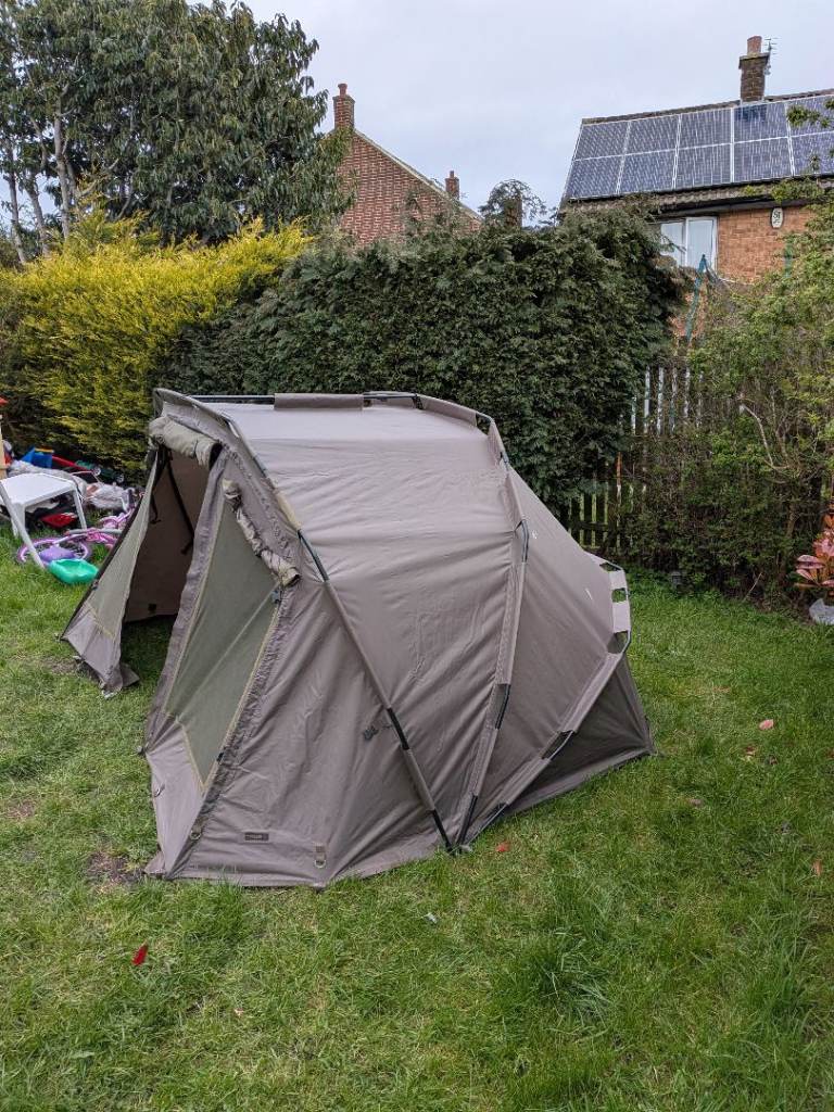 Grey Fishing Bivvy / Camping Tent - Good Condition Shelter