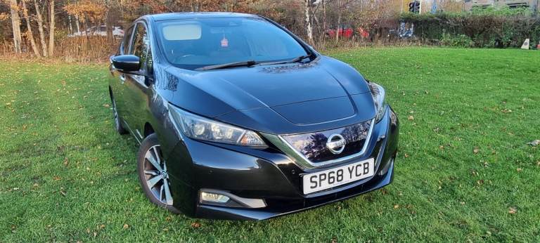 Automatic Luxury Nissan Leaf fully Electric car Cruise Navigation Reverse Camera Auto pilot LEZ