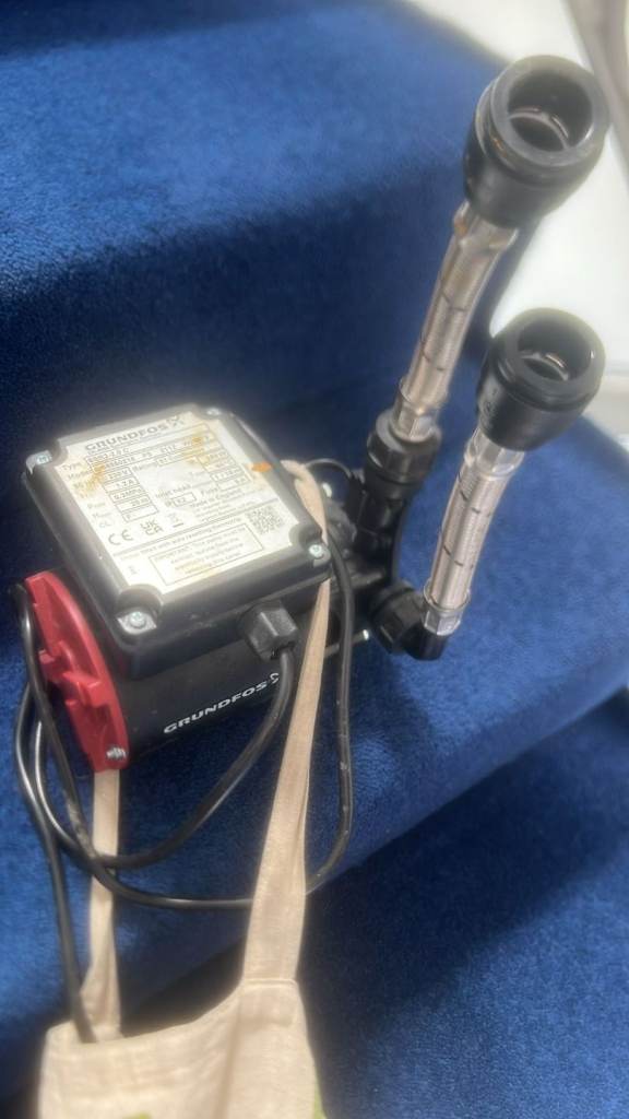 Grundfos SSR2-2.0 C Single Impeller Regenerative Shower Booster Pump 2.0 Bar