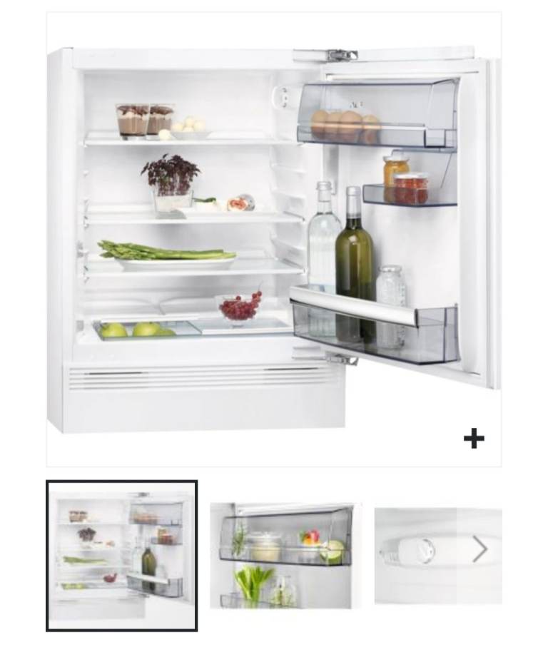 BRAND NEW, UNUSED: Integrated Fridge