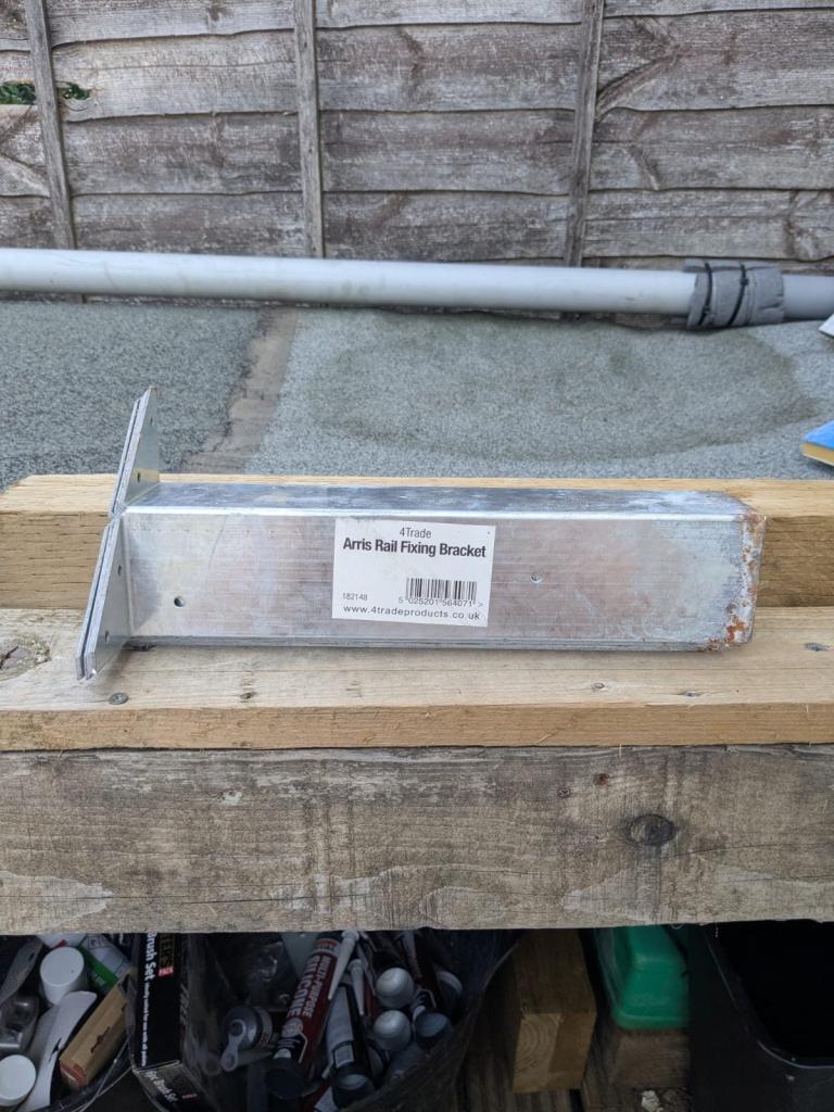New Fixing Bracket - Galvanised Metal