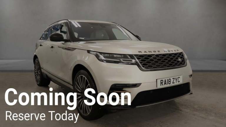 2018 Land Rover Range Rover Velar 2.0 P250 R-Dynamic S SUV 5dr Petrol Auto 4WD Euro 6 (s/s) (250 ...