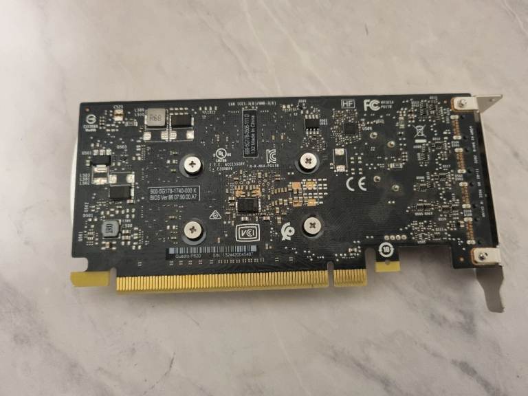 NVIDIA Quadro P620 2GB PCIE Graphics Card Low Profile 4x Mini DP