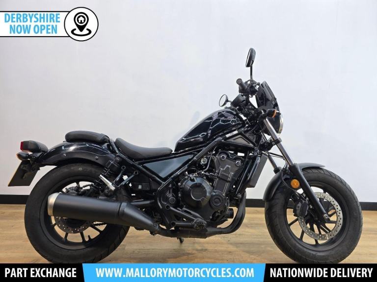 Honda CMX500 Rebel 500 Black 2019 - ABS, Engine Bars, 2 Keys, FSH, Datatag