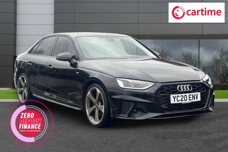 2020 20 AUDI A4 2.0 TFSI 35 BLACK EDITION SALOON 4DR PETROL S TRONIC EURO 6 (S/S
