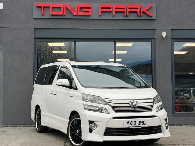  Toyota Vellfire Petrol Hybrid ZR G Edition Auto 5dr Petrol/Electric Hybrid Automatic