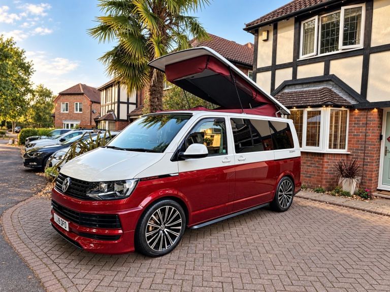 Stunning 2019 VW Transporter T6 Camper Van - 4 Berth, A/C, Heater, Solar, Isofix