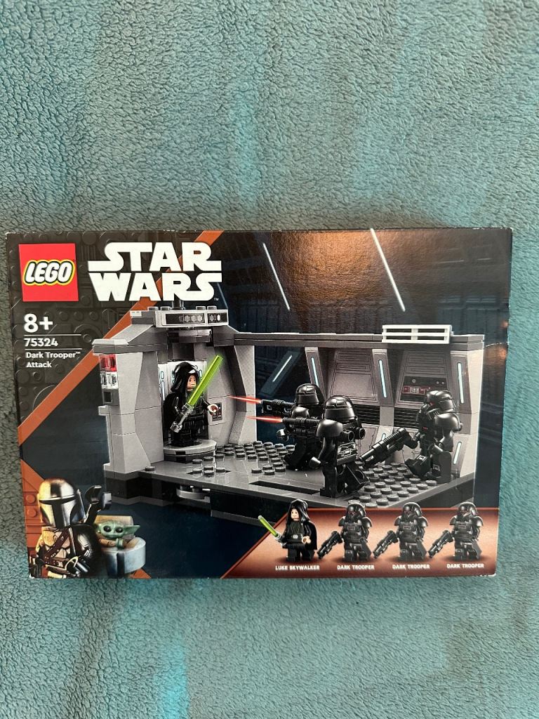 New LEGO Star Wars Dark Trooper Attack Set 75324