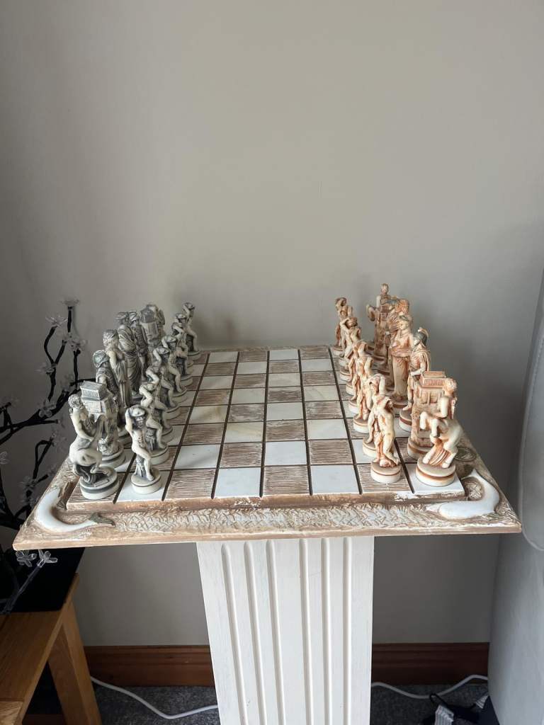 Alabaster Chess Set