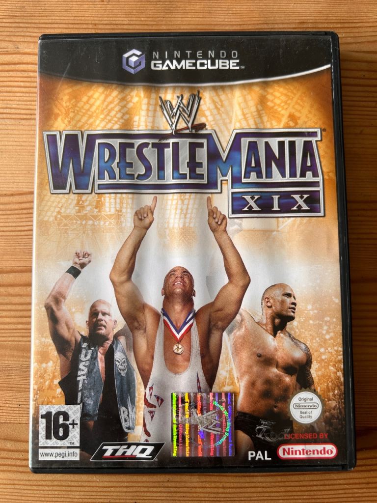 Nintendo GameCube WWE WrestleMania XIX Wrestling Game