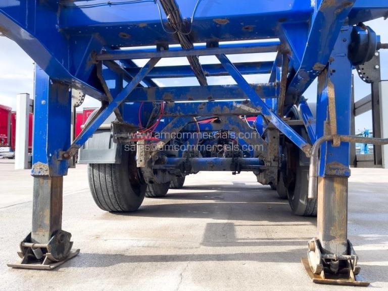 DENNISON SLIDING SKELETAL TRAILER 